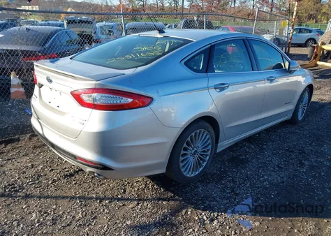 2014 Ford Fusion Hybrid Titanium from USA, damaged, VIN 3FA6P0RU4ER261317